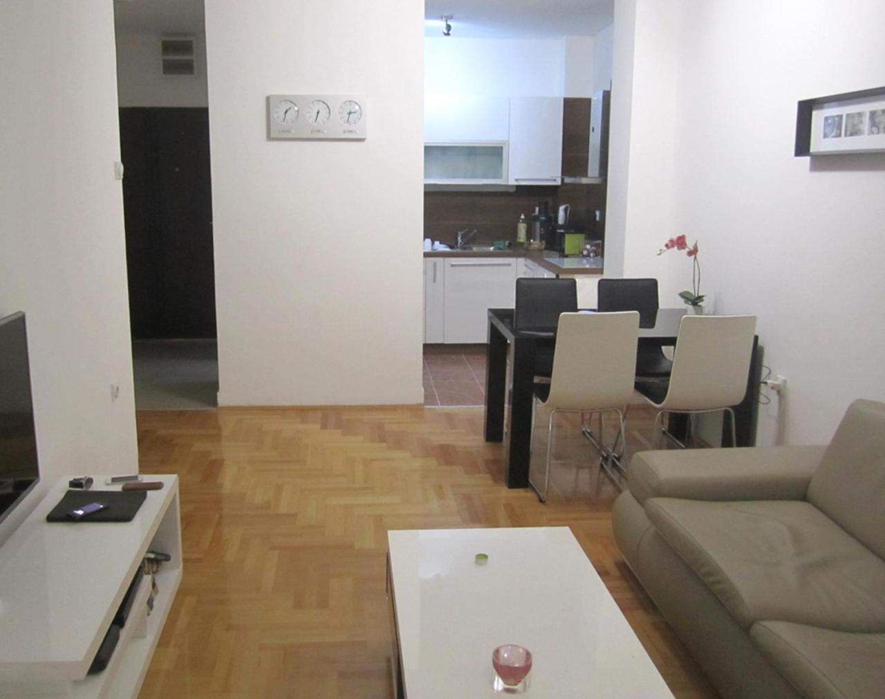 65 Square Meters Designer Apartment In Heart Of City - River View ! Park For Free Nis Luaran gambar