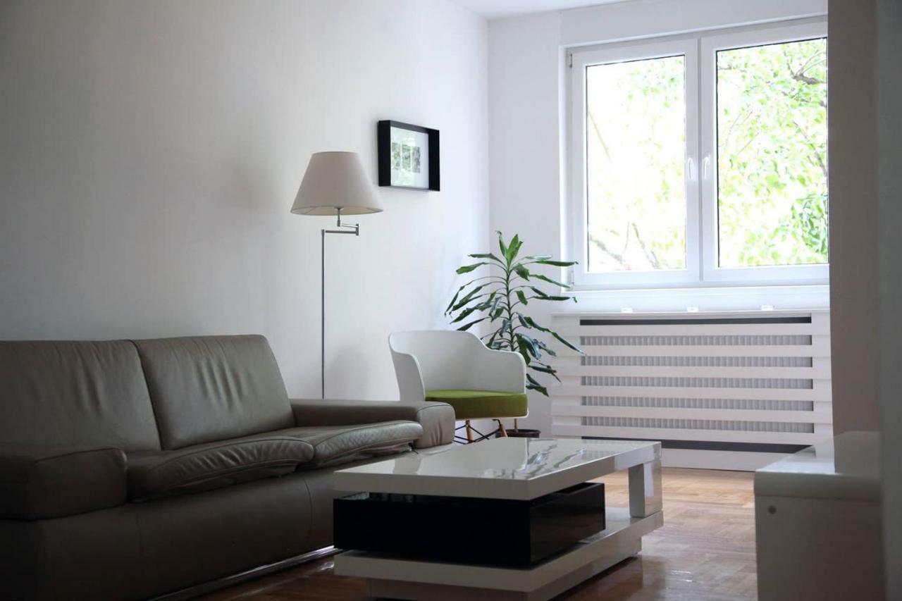 65 Square Meters Designer Apartment In Heart Of City - River View ! Park For Free Nis Luaran gambar
